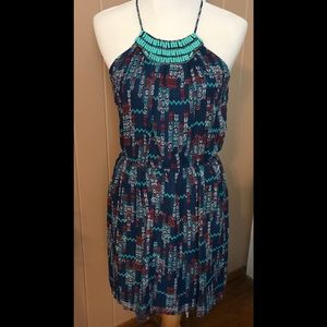 ❤️ As U Wish Beaded with Chain Dress Size Small